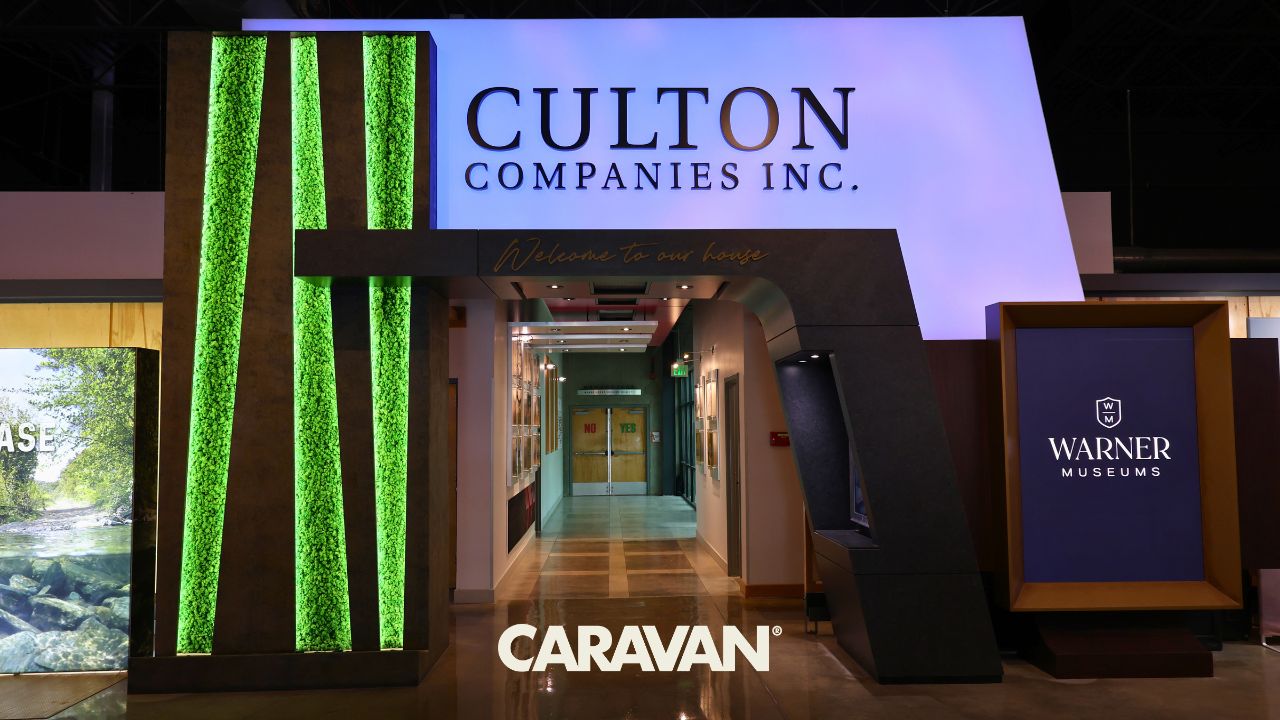 Caravan x Culton Companies: Exhibit Design and Custom Fabrication