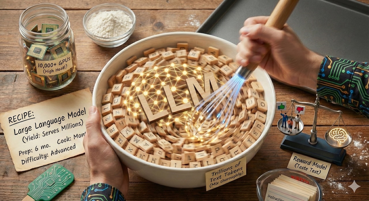 A Recipe Guide: How LLMs are Made