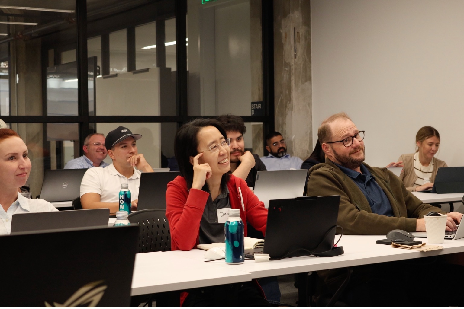 Attendees at Caravan’s Houston public workshop at The Ion