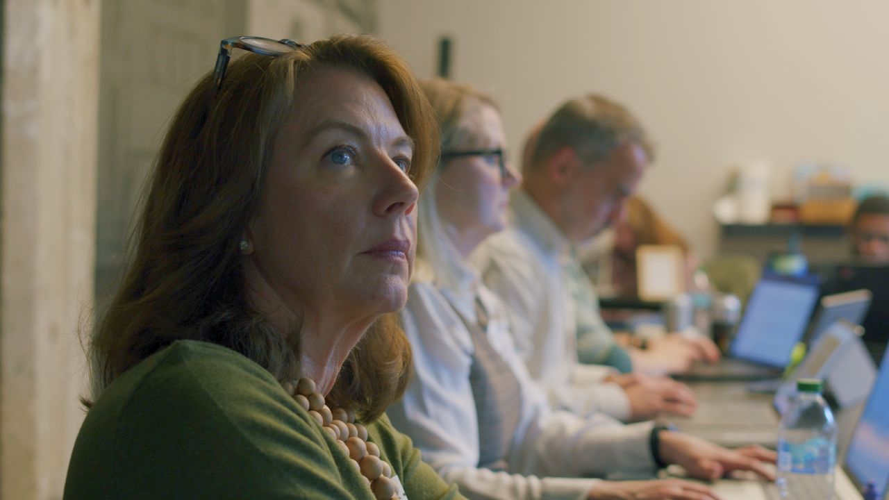 Student focused during AI training session